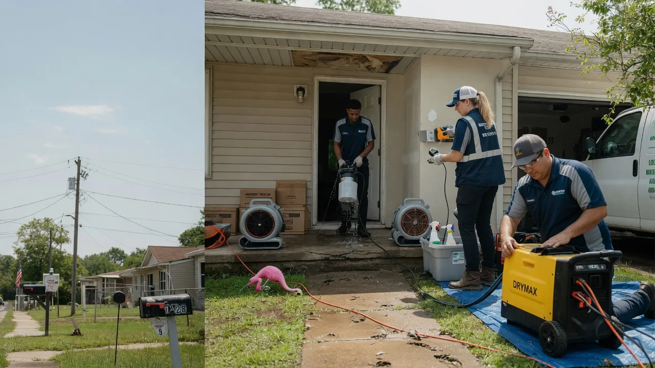 Storm Damage Water Removal in Gladstone, NM near me